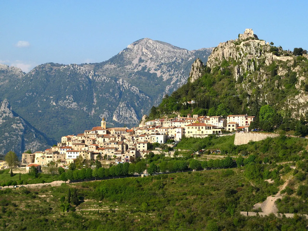 Menton and Sainte-Agnès